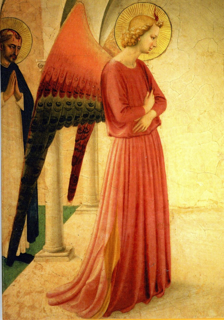 The Annunciation, 1442 by Fra Angelico - 5 X 7" (Greeting Card)