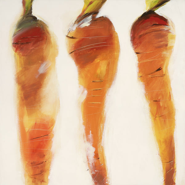 Carottes, 2006  by Nathalie Clement - 20 X 20 Inches