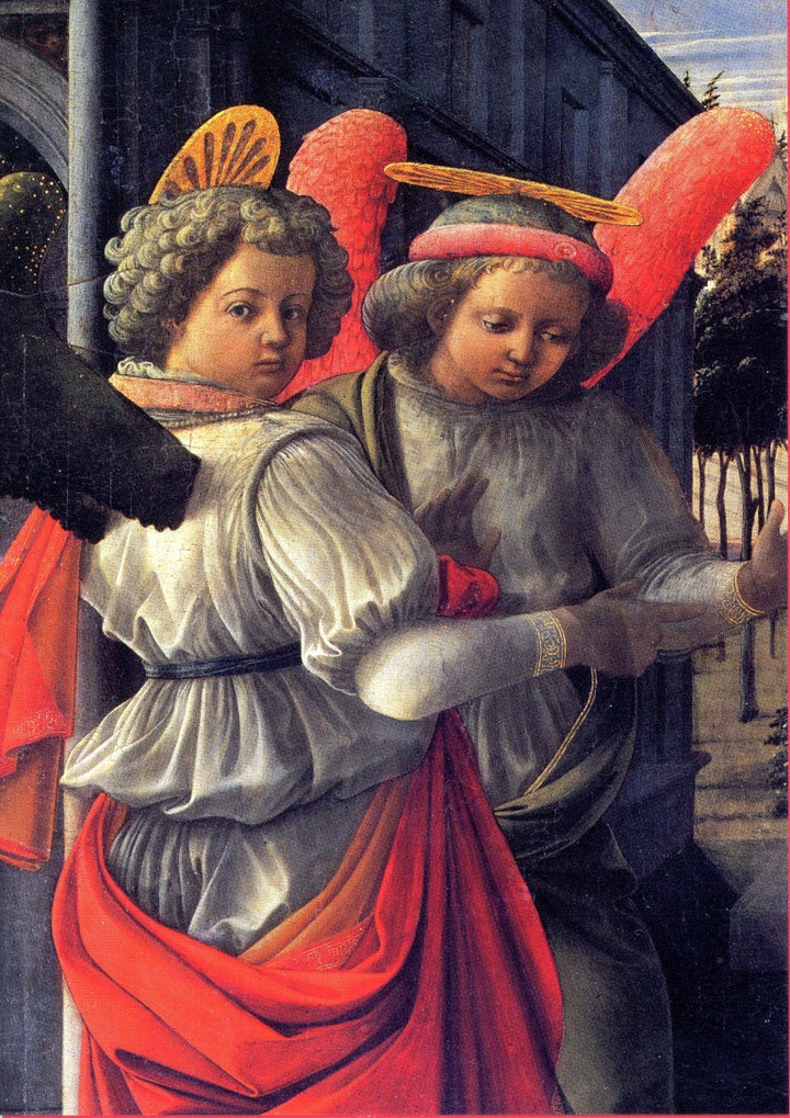 Annunciation, 1438-1440 by Fra Filippo Lippi - 5 X 7" (Greeting Card)