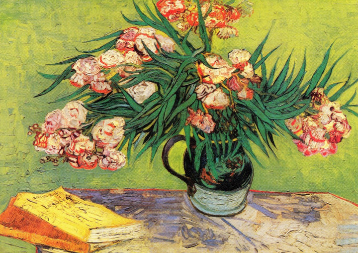 Oleander / Les Lauriers Roses, 1888 by Vincent Van Gogh - 5 X 7 Inches (Greeting Card)