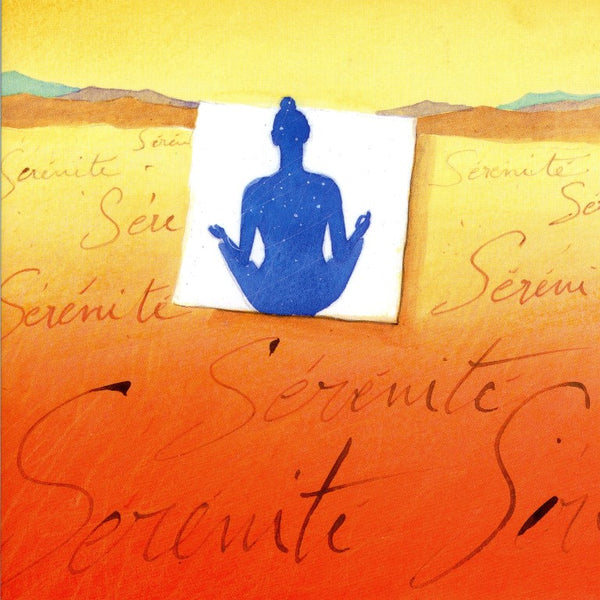 Serenity by Claude Larosa - 6 X 6 Inches (Greeting Card)