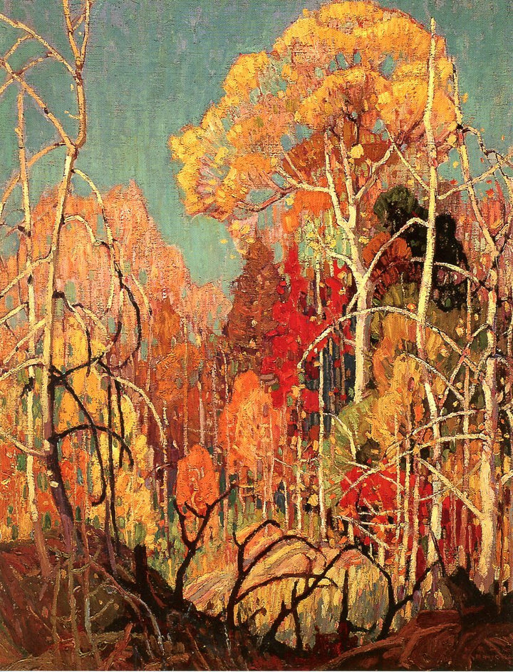 Autumn: Orillia, 1924 by Franklin Carmichael - 5 X 7 Inches (Greeting Card)