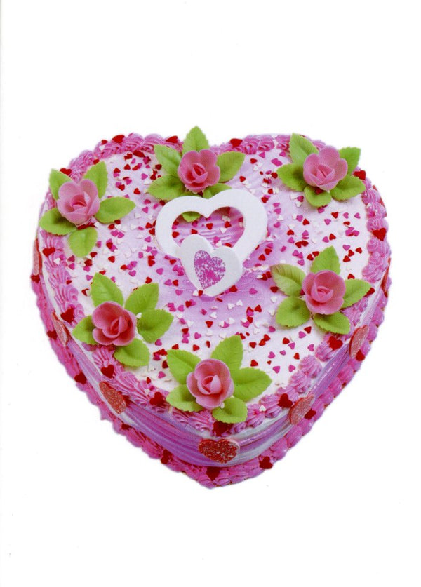 Heart of Cake by Florian Kleinefenn - 5 X 7 Inches (Greeting Card)
