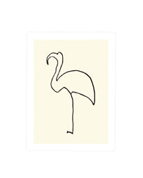 Le flamand rose by Pablo Picasso - 20 X 24 Inches (Silkscreen)