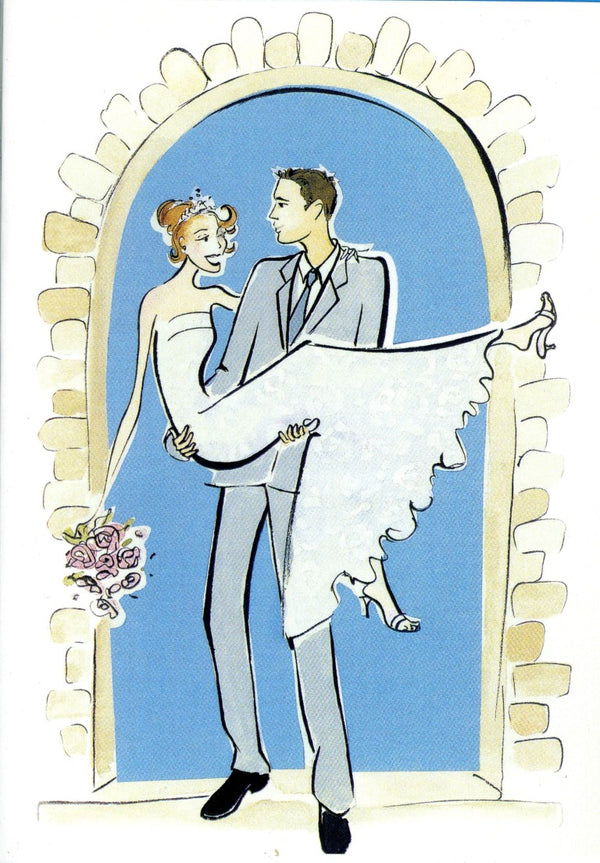 Newlyweds by Robyn Neild - 5 X 7 Inches (Greeting Card)