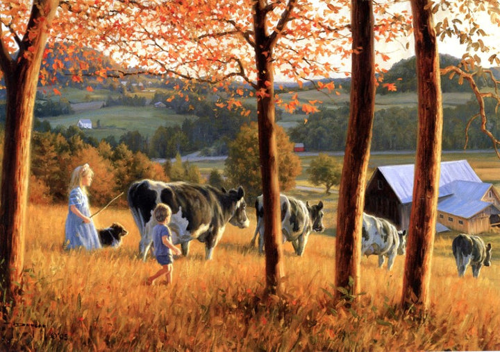 Fall in the Kingdom by Robert Duncan - 5 X 7" (Greeting Card)