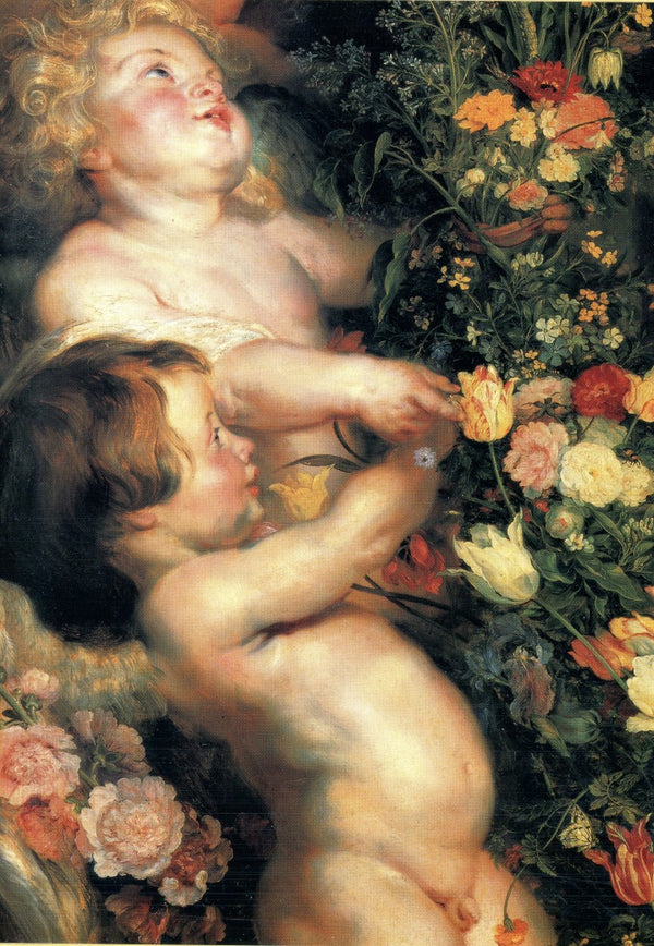 Vierge À L'Enfant , 1620 by Pierre-Paul Rubens - 5 X 7" (Greeting Card)