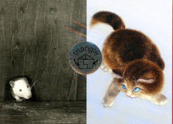 Cat and Mouse / Le chat et la souris (Triangle)