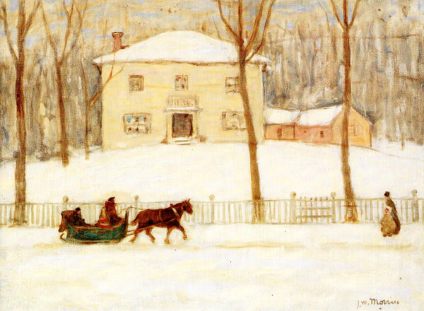 The Old Holton House, Montreal by James Wilson Morrice - 5 X 7 Inches (Greeting Card)