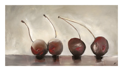Cerises, 2006 by Nathalie Clement - 28 X 48 Inches (Giclée)