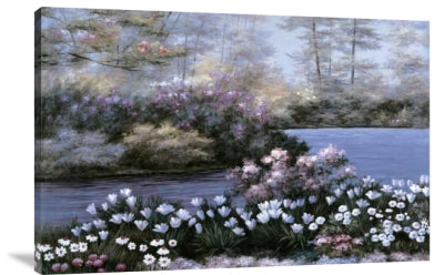 Blooming Isle by Diane Romanello - 24 X 36 Inches (Giclee Canvas Ready to Hang)