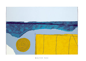Elba, 1998 by Walter Fusi - 28 X 40 Inches