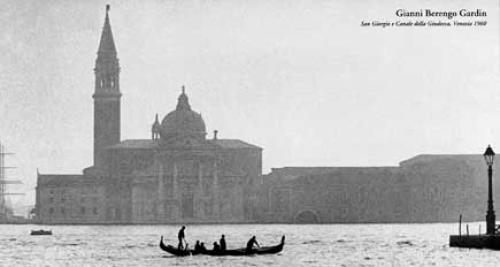San Giorgio et le canal de la Giudecca, Venise 1960