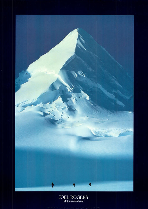 Glacier Matanuska, Alaska, USA by Joel Rogers - 20 X 28 Inches (Art Print)