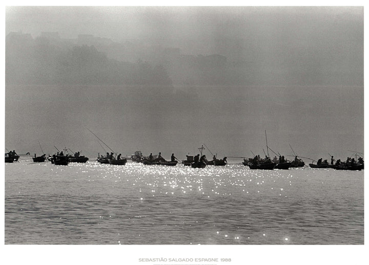 Spain, 1988 by Sebastiao Salgado - 34 X 47 Inches (Offset Lithograph)