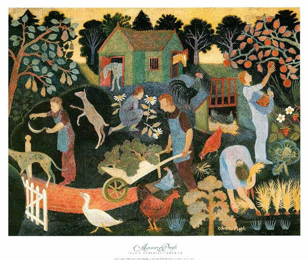 A Day in the Country by Anna Pugh - 28 X 32 Inches (Art Print)